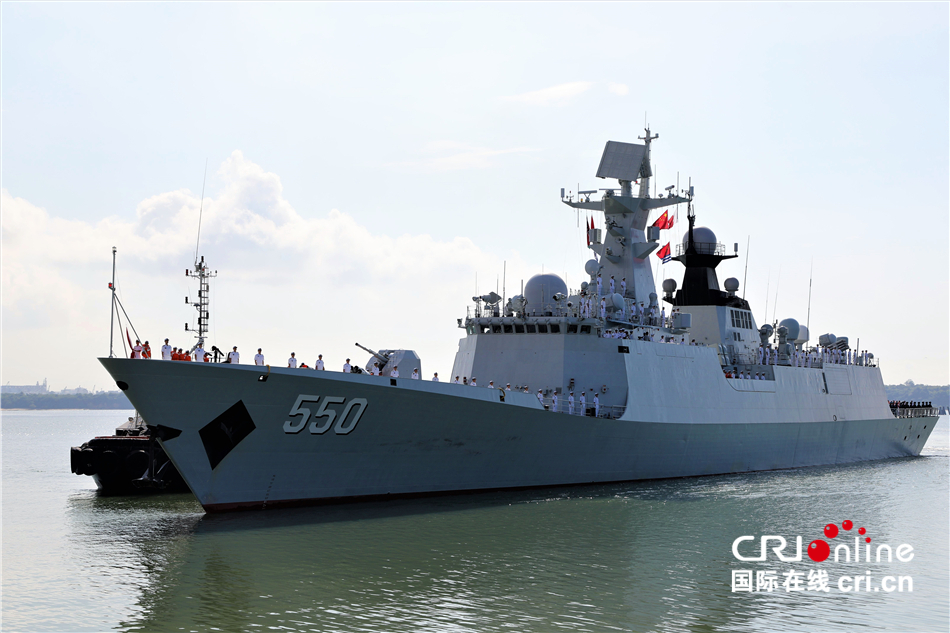 中國海軍第33批護航編隊濰坊艦技術停靠肯尼亞蒙巴薩