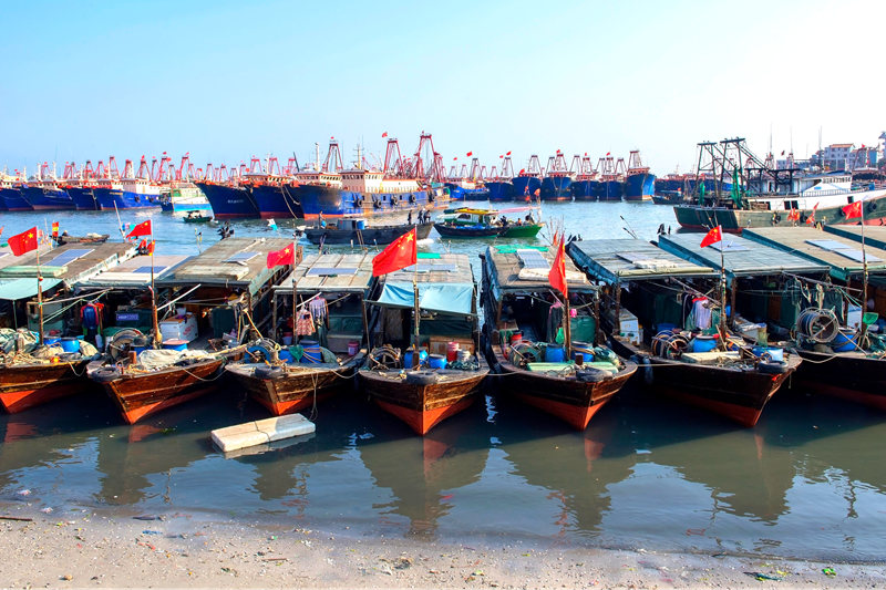 廣西北海：漁民“揚帆”出海忙