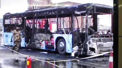 银川公交大火致14死 32名伤者中8人重伤