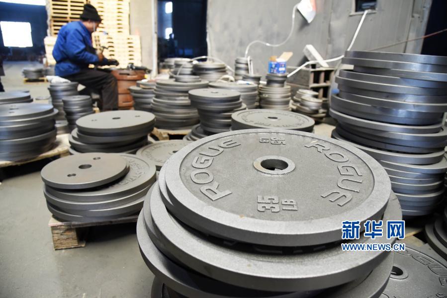 山东省五莲县：生产健身器材 出口创汇过亿