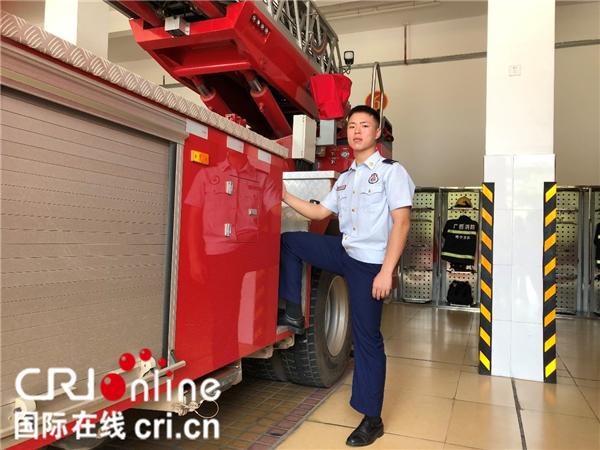 廣西“00後”消防員王軍傑：我的中國夢是守護人民生命財産安全