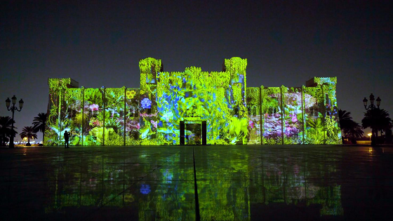 OUTPUT出品烟台万科壹都会光雕盛宴, 首创商业地产新业态