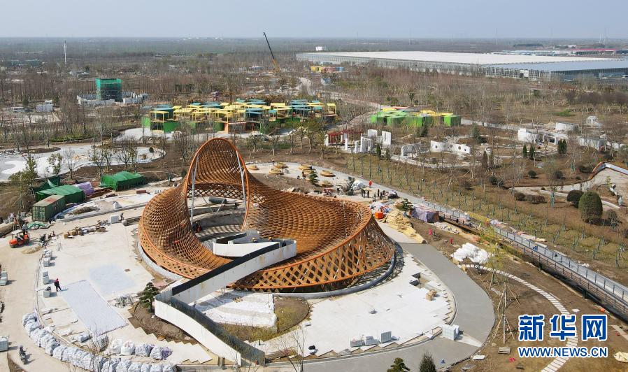 Yadda ake gina dakunan nune-nunen furanni a yankin Chongming na birnin Shanghai_fororder_3