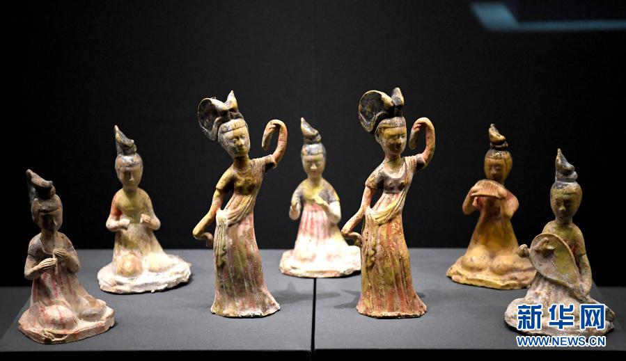 百餘件漢唐樂舞文物在鄭州展出 見證中西文化交流