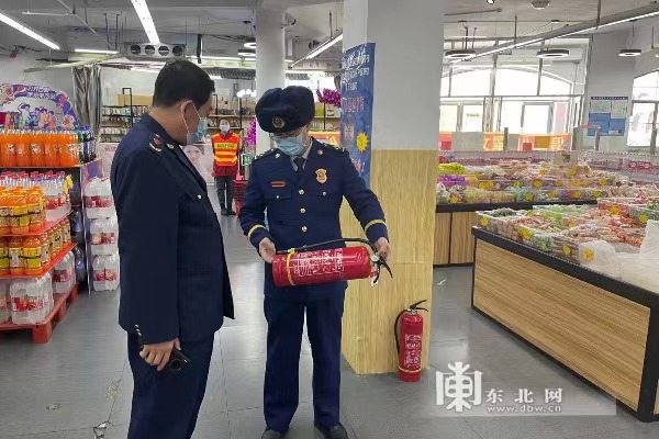 黑龍江省雙鴨山市開展消防産品整治活動