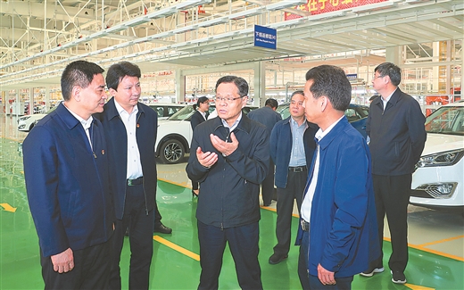陳武調研指導貴港復工復産工作和重大産業項目建設