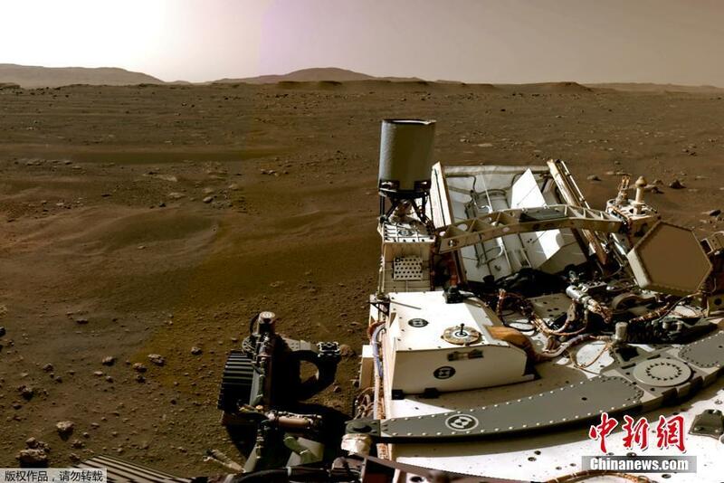 Yadda na’urar binciken duniyar Mars ta Perseverance ke tafiya kan duniyar Mars_fororder_2
