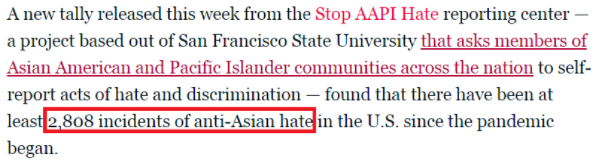 环球深观察丨美国“仇亚”犯罪逆势暴增 是什么让“语言病毒”疯狂肆虐？