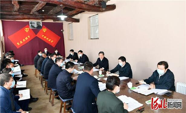 王东峰在西柏坡作党史学习教育专题宣讲报告