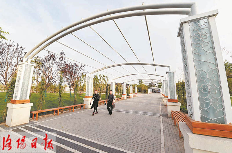 洛阳文博广场美 休闲好去处