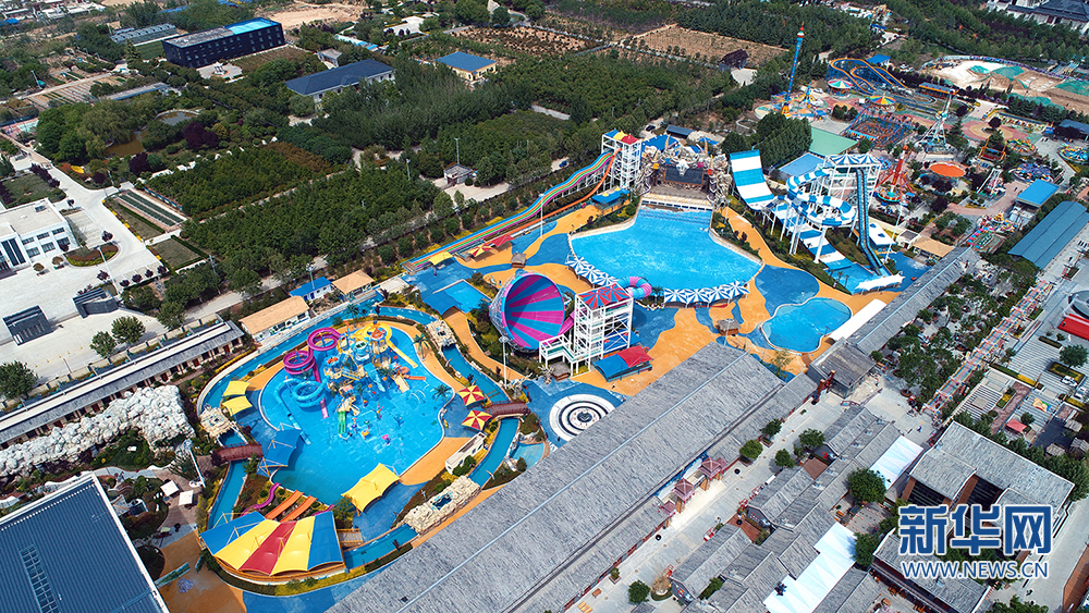 山河交错打造富阎板块“城市绿肺”