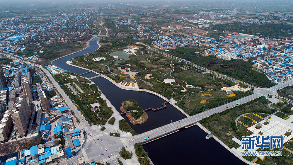 山河交错打造富阎板块“城市绿肺”