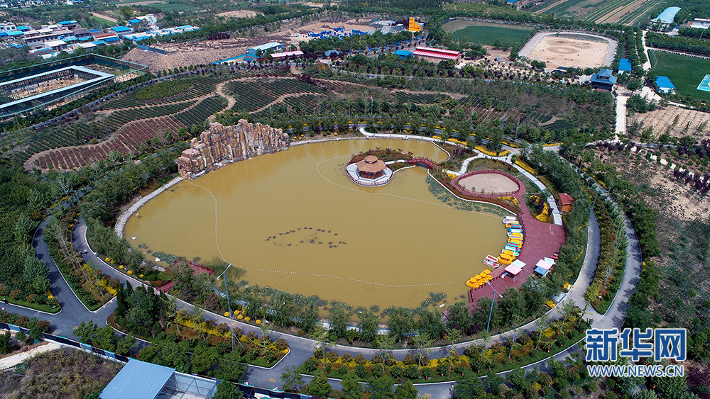 山河交错打造富阎板块“城市绿肺”