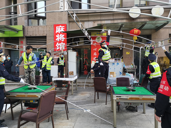 【原創】重慶渝北“多勤聯動”執法工作隊依法整治市容環境_fororder_圖片5