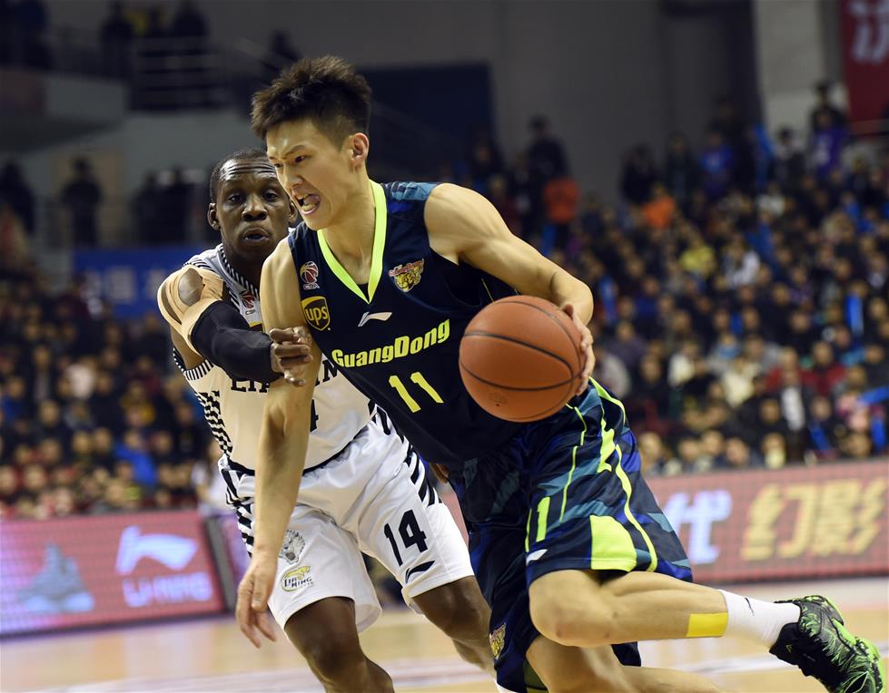 CBA联赛：辽宁药都本溪胜广东东莞银行