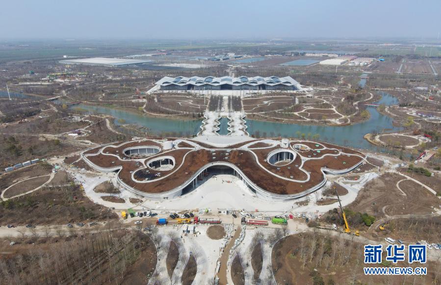 Yadda ake gina dakunan nune-nunen furanni a yankin Chongming na birnin Shanghai_fororder_2