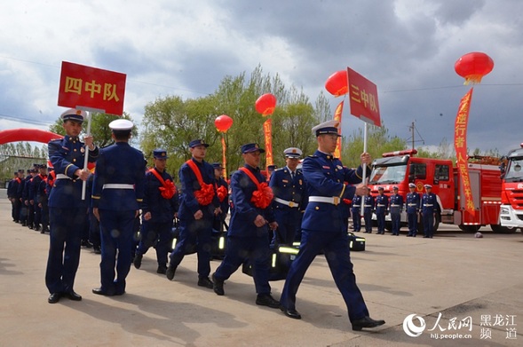 黑龍江省420名新招錄消防員進駐培訓基地開始入職培訓