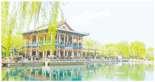 柳枝吐新绿美景醉游人_fororder_01_01_2291