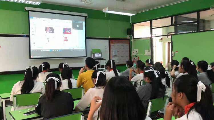 【原创】“汉语桥”泰国清迈府高威拉中学线上冬令营项目圆满结束