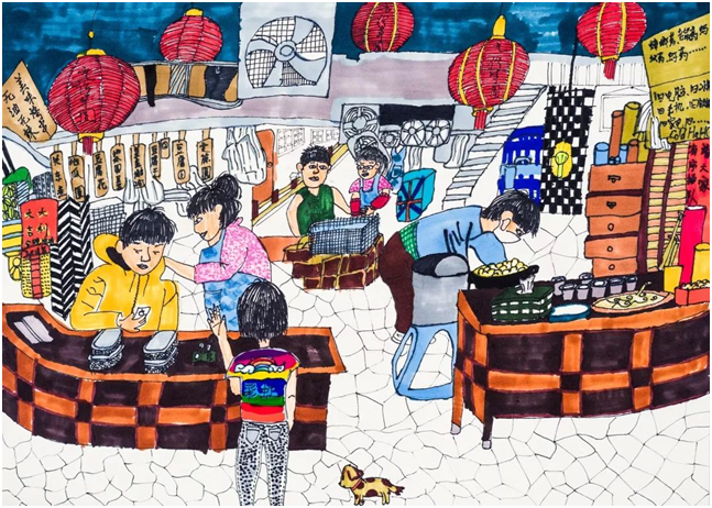 （供稿 文體列表 chinanews帶圖列表 移動版）南環小學學生作品入圍首屆全國少兒美術作品展