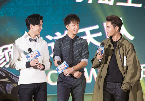 陈坤吴磊心有灵犀 高颜值粉丝爆棚(图)