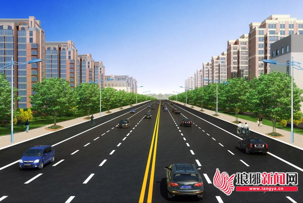 【齐鲁大地-文字列表】【走遍山东-临沂】临沂中环南线罗程路改造工程开工