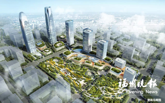 福州濱海新城CBD核心區將添新地標