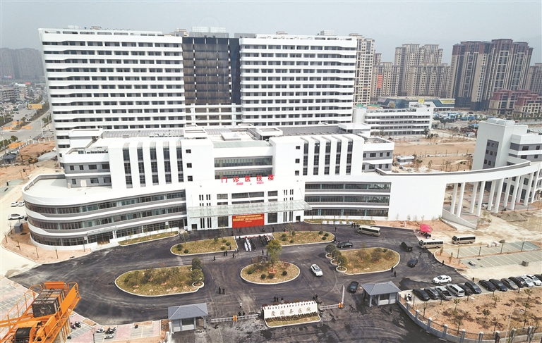 霞浦縣醫院新院二期醫療綜合樓建設項目竣工