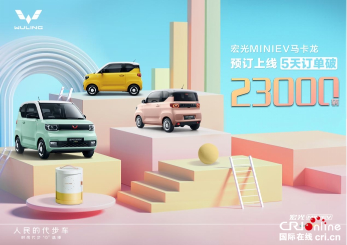 汽車頻道【頭條新聞】宏光MINIEV馬卡龍將於4月8日上市