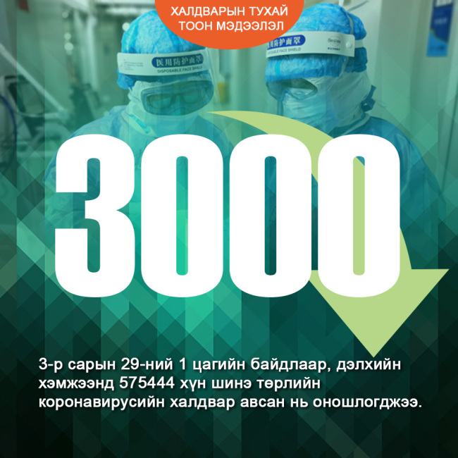 Халдварын тухай тоон мэдээлэл-0329