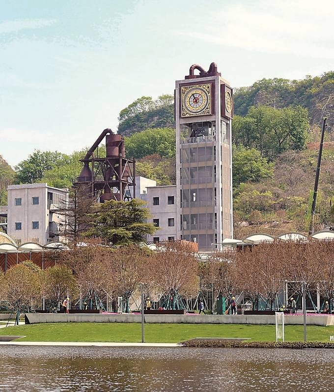 一座園博園 打通“兩座山”