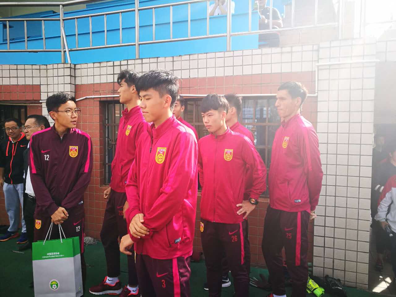 中国国家男子足球亚运队海外拉练首战 4-1战胜TFA FC Dubai-直播吧