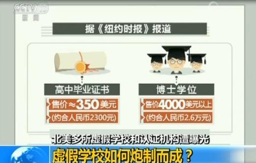 打一通电话能当博士？北美多所虚假学校遭曝光
