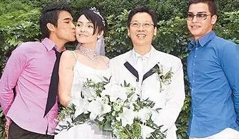 揭55岁柏芝妈妈四段婚史 如今出道接拍三级片