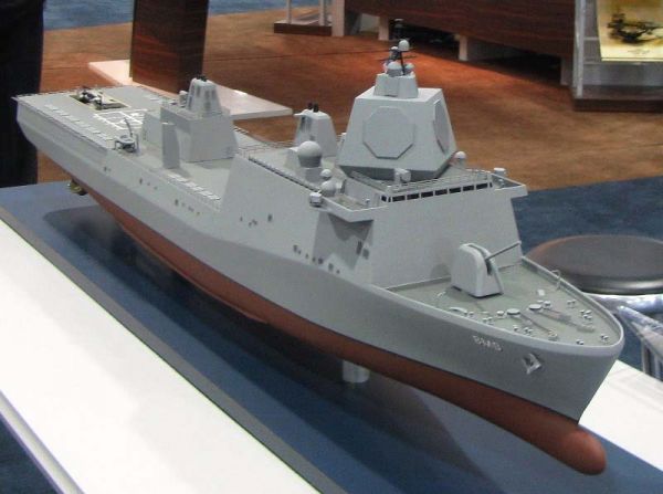 美媒：美欲造巨型反导舰 可载电磁炮和激光武器