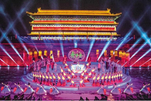 《梦长安——大唐迎宾盛礼》在西安城墙南门瓮城与观众见面_fororder_微信图片_20210407095028