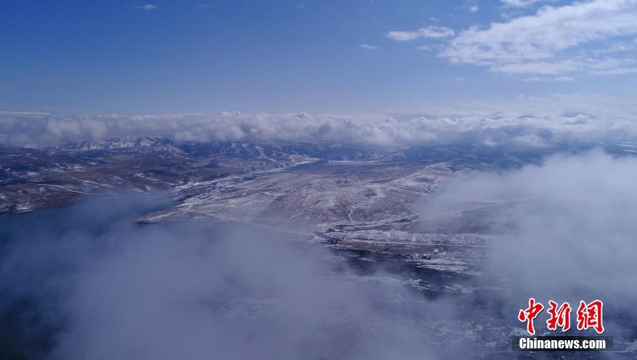 An yi dusar kankara a birnin Zhangye na lardin Gansu_fororder_301f6c91570c438391cc54cdad6a1774