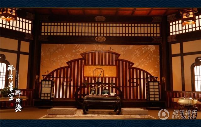 特别出演的古装大剧《那片星空那片海2》日前曝光了一组室内场景图,敛