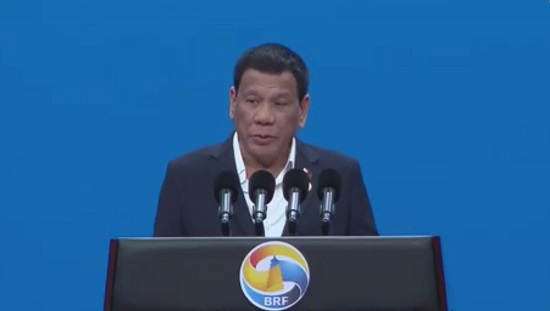 Op-Ed: Ugnayan ng BRI sa “Build, Build, Build,” landas tungo sa kooperasyon, win-win, kapayapaan at pagkakaibigan_fororder_20210408Duterte550