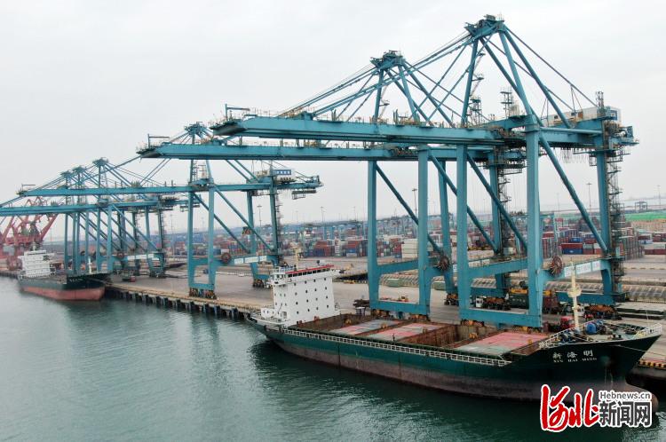 河北滄州：黃驊港吞吐量實現2021年首季“開門紅”
