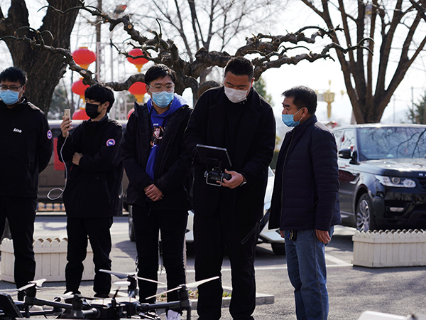 （有修改）北京延庆：科技先行 无人机率先“服务”森林消防