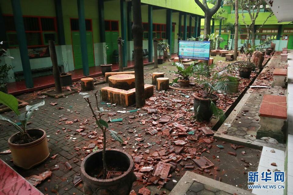 印度尼西亞東爪哇省南部海域發生6.7級地震