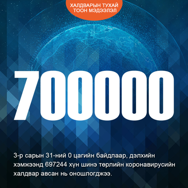 Халдварын тухай тоон мэдээлэл-0331