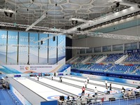 水立方化身“冰立方”有門道 國家游泳中心冬奧測試活動成效顯著