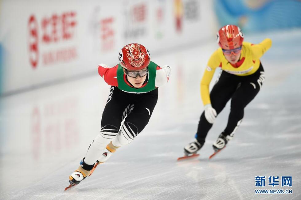 “相約北京”冰上測試活動短道速滑比賽落幕