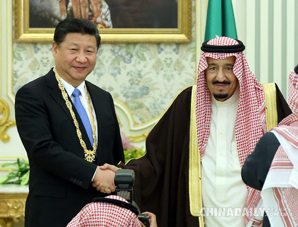 外媒：沙特國王盛讚習近平力促世界和平穩定