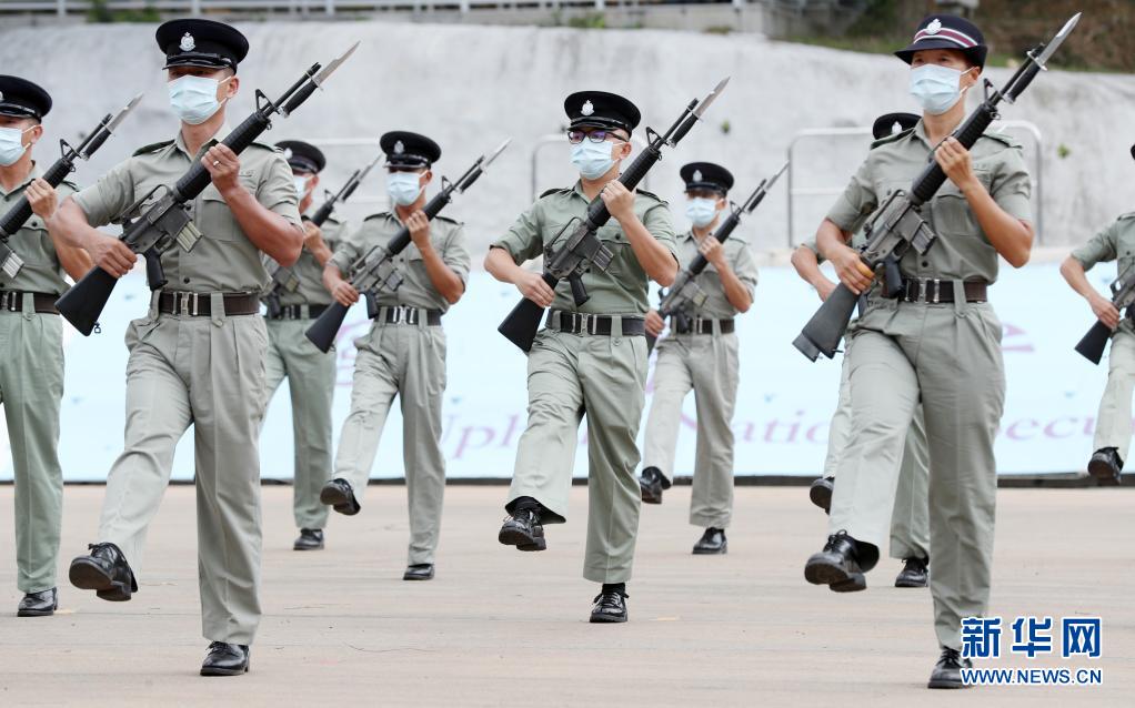 香港纪律部队“首秀”中式步操台前幕后的那些事儿
