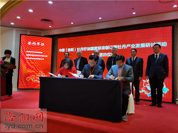 牡丹产业领域专家学者齐聚洛阳 只为这件事儿……