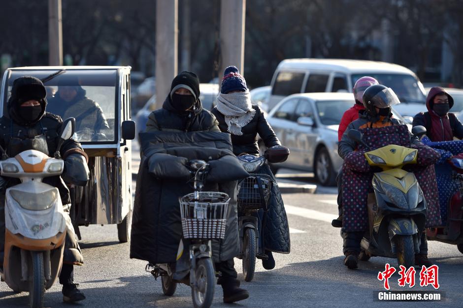 北京城區氣溫或跌破近30年記錄 氣溫低至-17.4℃