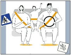 山东济南：后排乘客不系安全带将被罚款20元